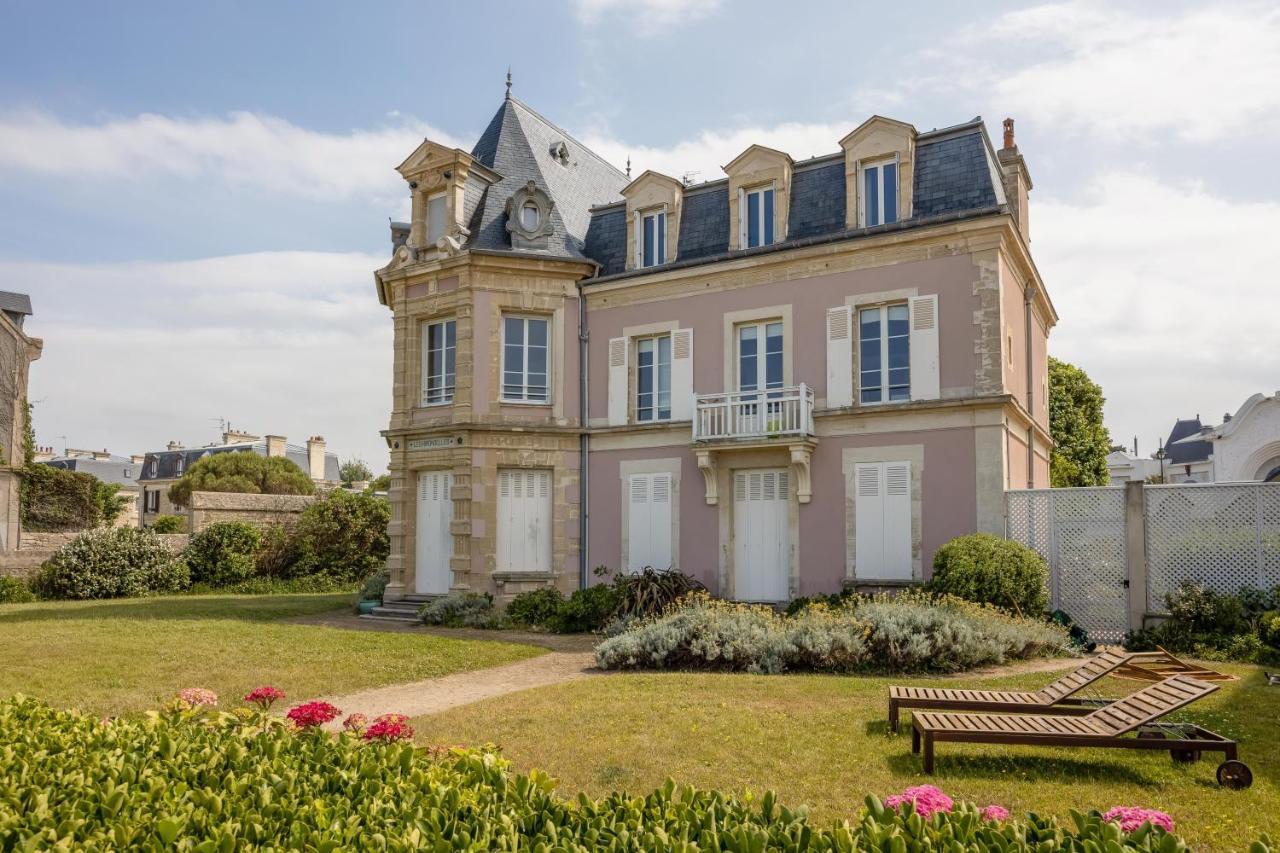 Villa Les Hirondelles - Appartement Avec Jardin Front De Mer Сент-Обен-сюр-Мер Экстерьер фото